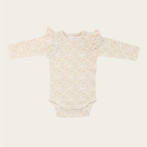 NWT Jamie Kay Organic Cotton Frill Bodysuit Forget Me Knot 2YR
